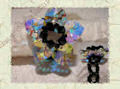anello con cuori e cristalli bicono Swarovski