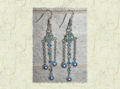 orecchini pietre e swarovski