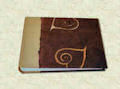 Album con carta Batick e dorso in tela